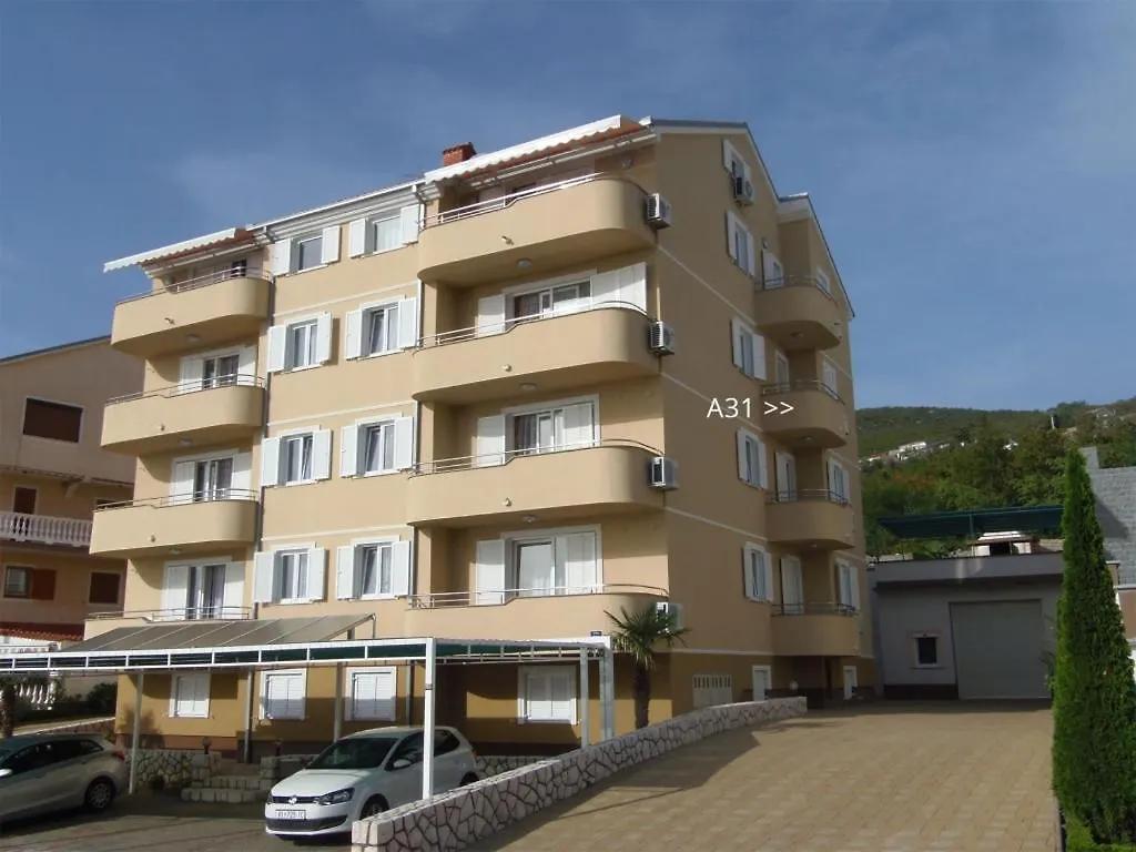 Apartment In Dramalj With Sea View, Balcony, Air Conditioning, Wifi 4623-3